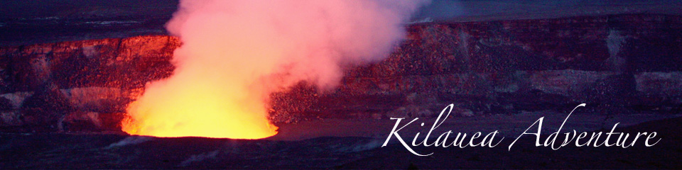キラウエア・アドベンチャーでは、キラウエア火山を擁する国立公園内のパワースポットをゆっくり満喫していただけます。