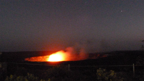 ハワイ島マイカイオハナツアーキラウエア火山ツアーキラウエア火山溶岩情報