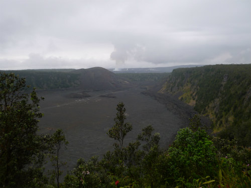 イキ火口、ハワイ島、火山
