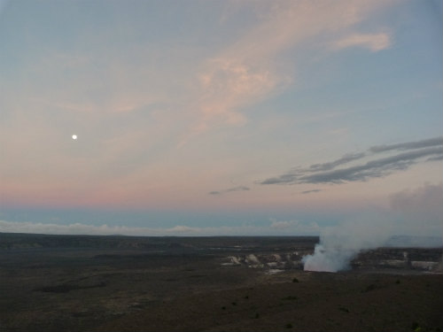 火山情報(ハワイ島マイカイオハナツアー)