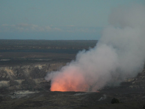 火山情報(ハワイ島マイカイオハナツアー)