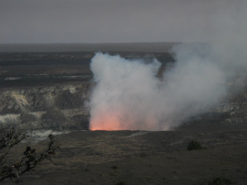 火山情報(ハワイ島マイカイオハナツアー)