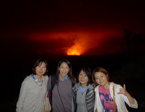 キラウエア火山・ハレマウ火口3（ハワイ島・マイカイオハナツアー）