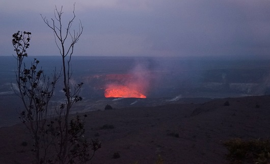 ハワイ島火山・溶岩リポート　2月12日（ハワイ島マイカイオハナツアー）