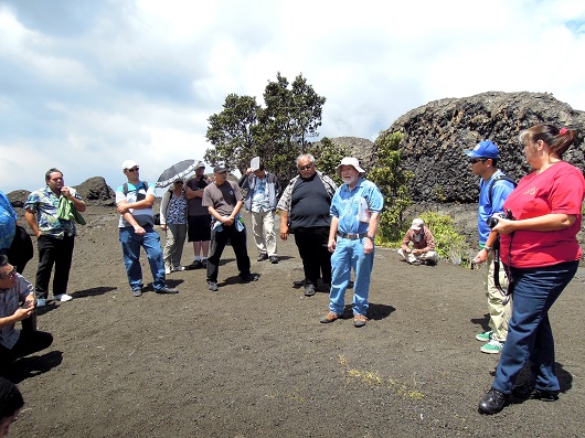 ハワイ火山国立公園の公認ガイド研修に参加してきました！（ハワイ島マイカイオハナツアー）