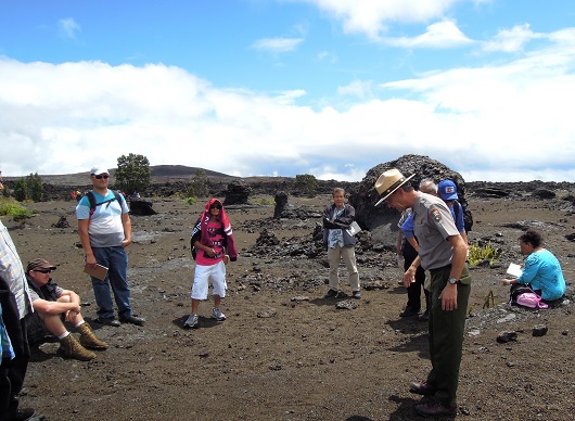 ハワイ火山国立公園の公認ガイド研修に参加してきました！（ハワイ島マイカイオハナツアー）