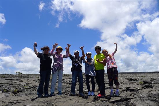 ハワイ島ツアー『ザ・朝火山ツアー』リポート　6月19日（ハワイ島マイカイオハナツアー）