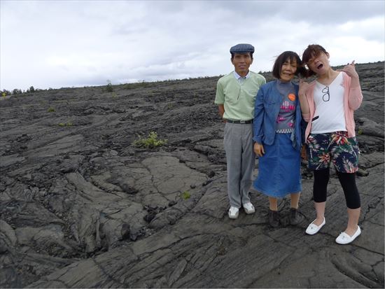 ハワイ島ツアー『ザ・朝火山ツアー』リポート　6月21日（ハワイ島マイカイオハナツアー）