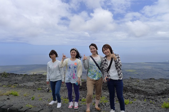 ハワイ島ツアーリポート『ザ・朝火山ツアー』6月10日（ハワイ島マイカイオハナツアー）