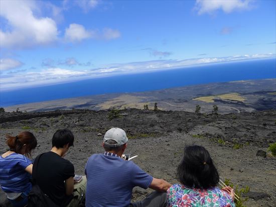 ハワイ島ツアー『ザ・朝火山ツアー』リポート　7月1日
