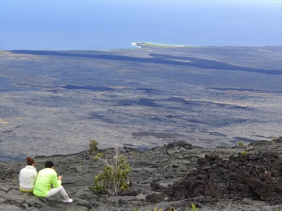 ハワイ島ツアー『ザ・朝火山ツアー』リポート　7月8日（ハワイ島マイカイオハナツアー）