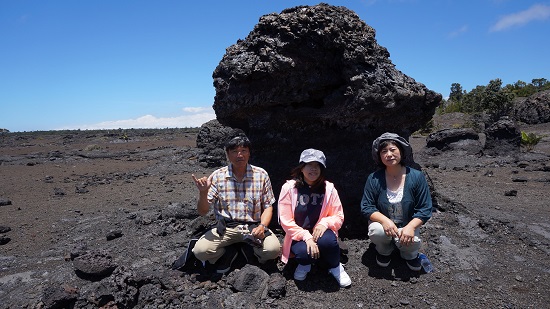 ハワイ島ツアー『ザ・朝火山ツアー』リポート　8月4日