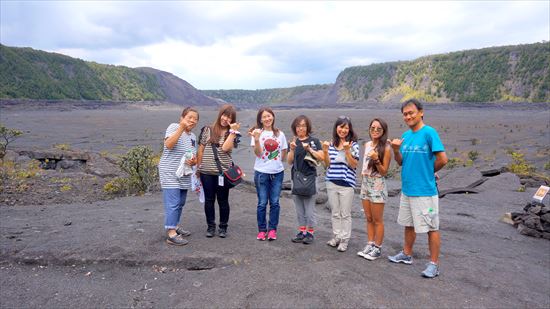 ハワイ島観光ツアー『ザ・朝火山ツアー』リポート　9月17日（ハワイ島マイカイオハナツアー）