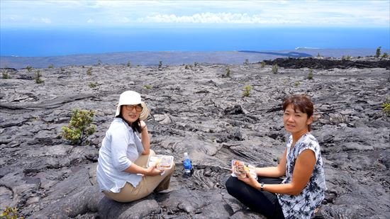 ハワイ島観光ツアー『ザ・朝火山ツアー』リポート　9月20日（ハワイ島マイカイオハナツアー）