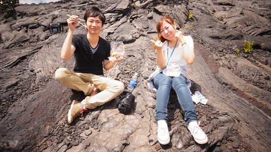 ハワイ島観光ツアー『ザ・朝火山ツアー』リポート　9月22日（ハワイ島マイカイオハナツアー）