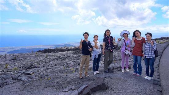 ハワイ島観光ツアー『ザ・朝火山ツアー』リポート　9月22日（ハワイ島マイカイオハナツアー）