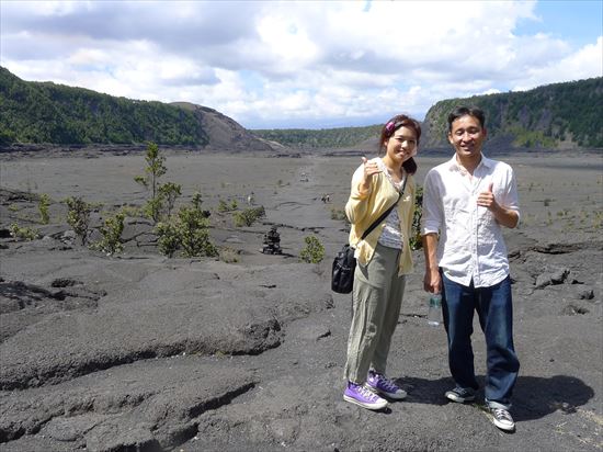 ハワイ島観光ツアー『ザ・朝火山ツアー』リポート　10月16日（ハワイ島マイカイオハナツアー）